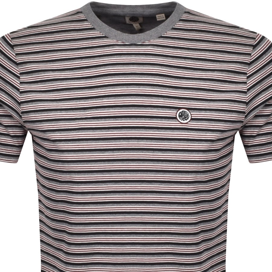 Alternative Image for ProductPretty Green Multi Stripe T Shirt Red2